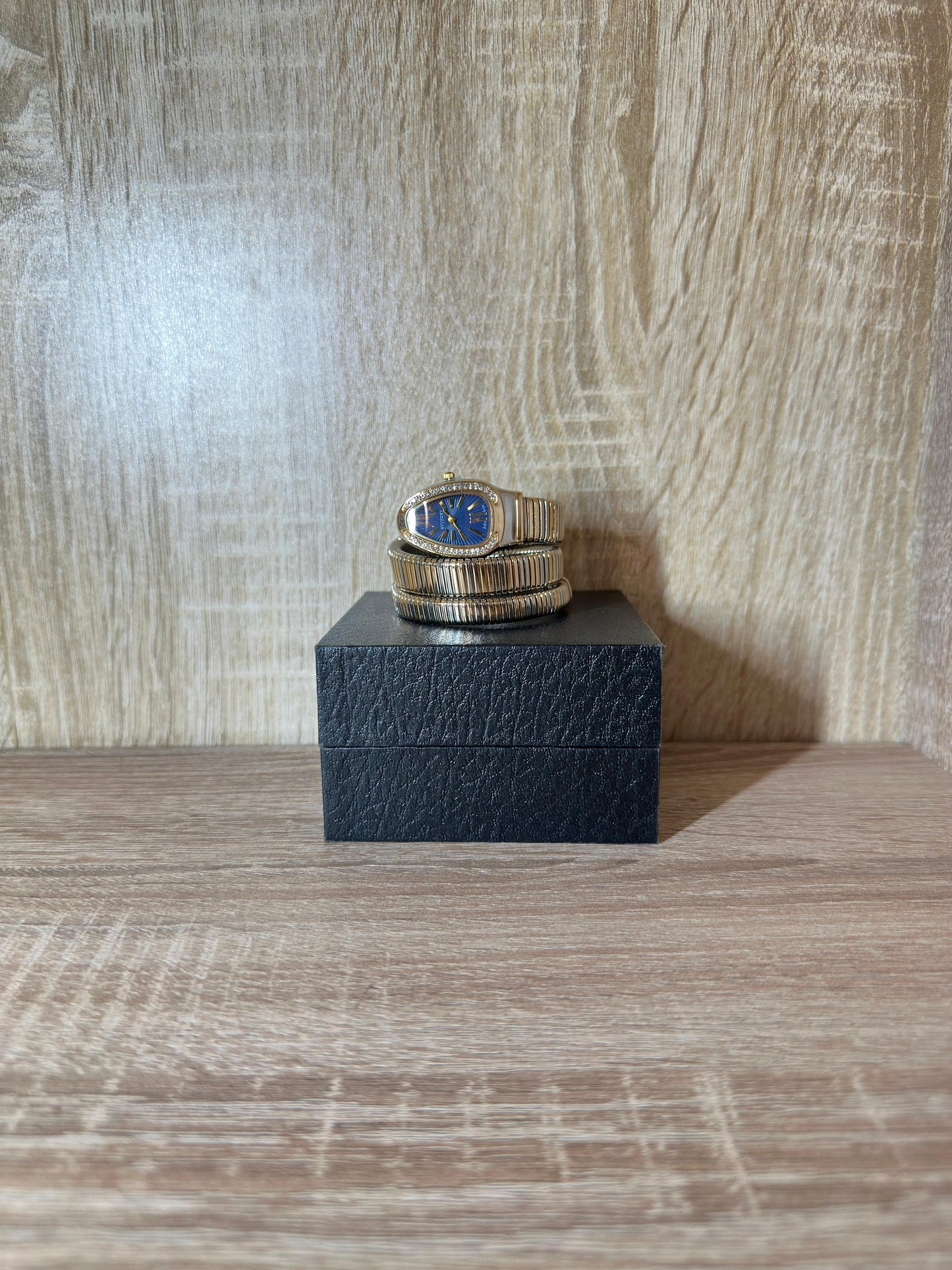 BVLGARI SERPENTI DOUBLE BRACELET DIAMONDS BOITE SIMPLE