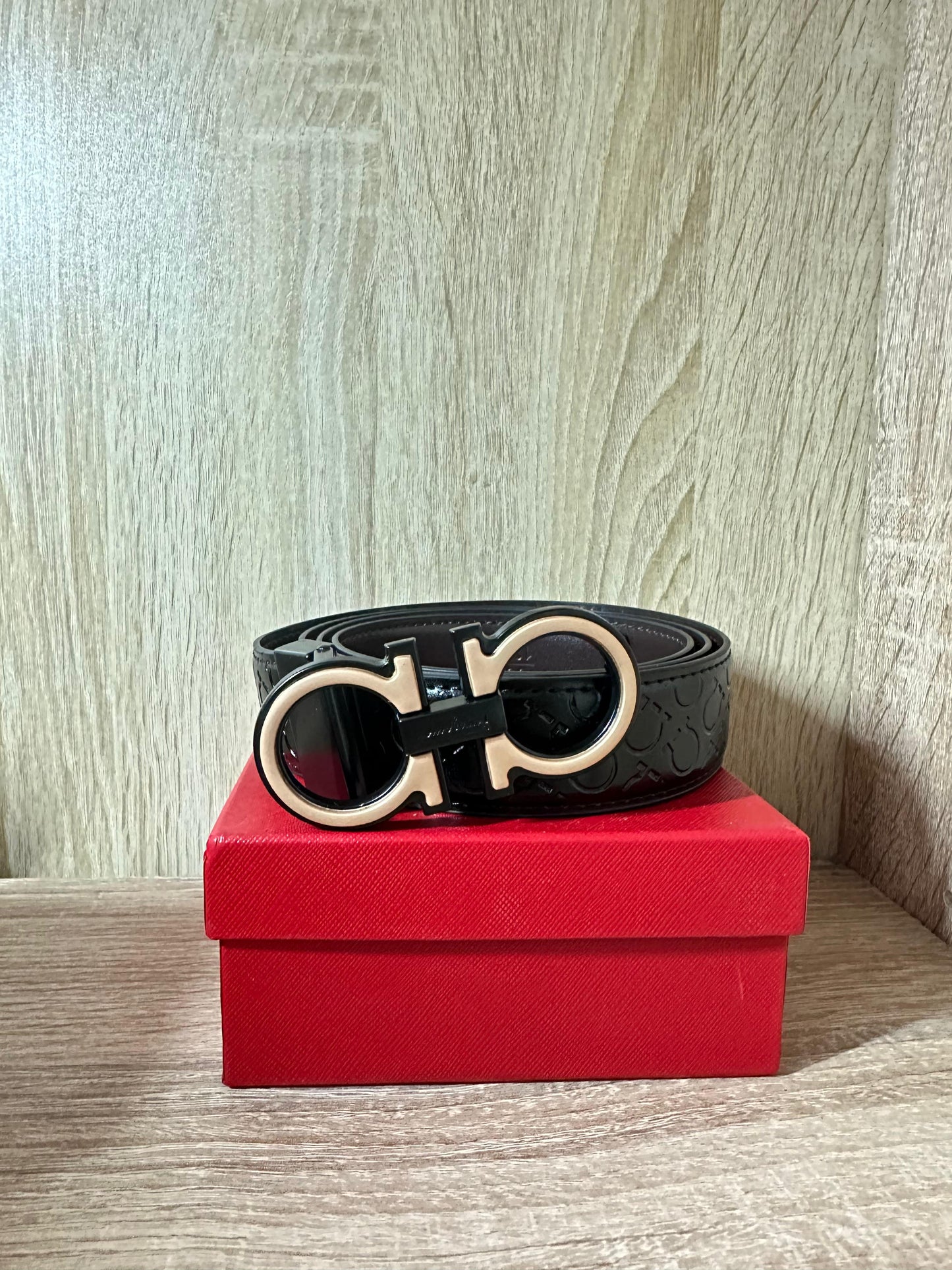 CEINTURE NOIRE FERRAGAMO