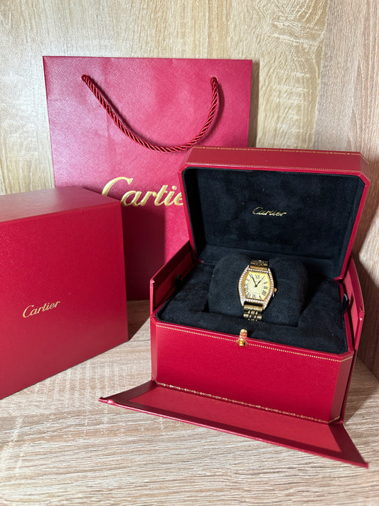 CARTIER RECTANGULAIRE DIAMONDS FEMMES COFFRET