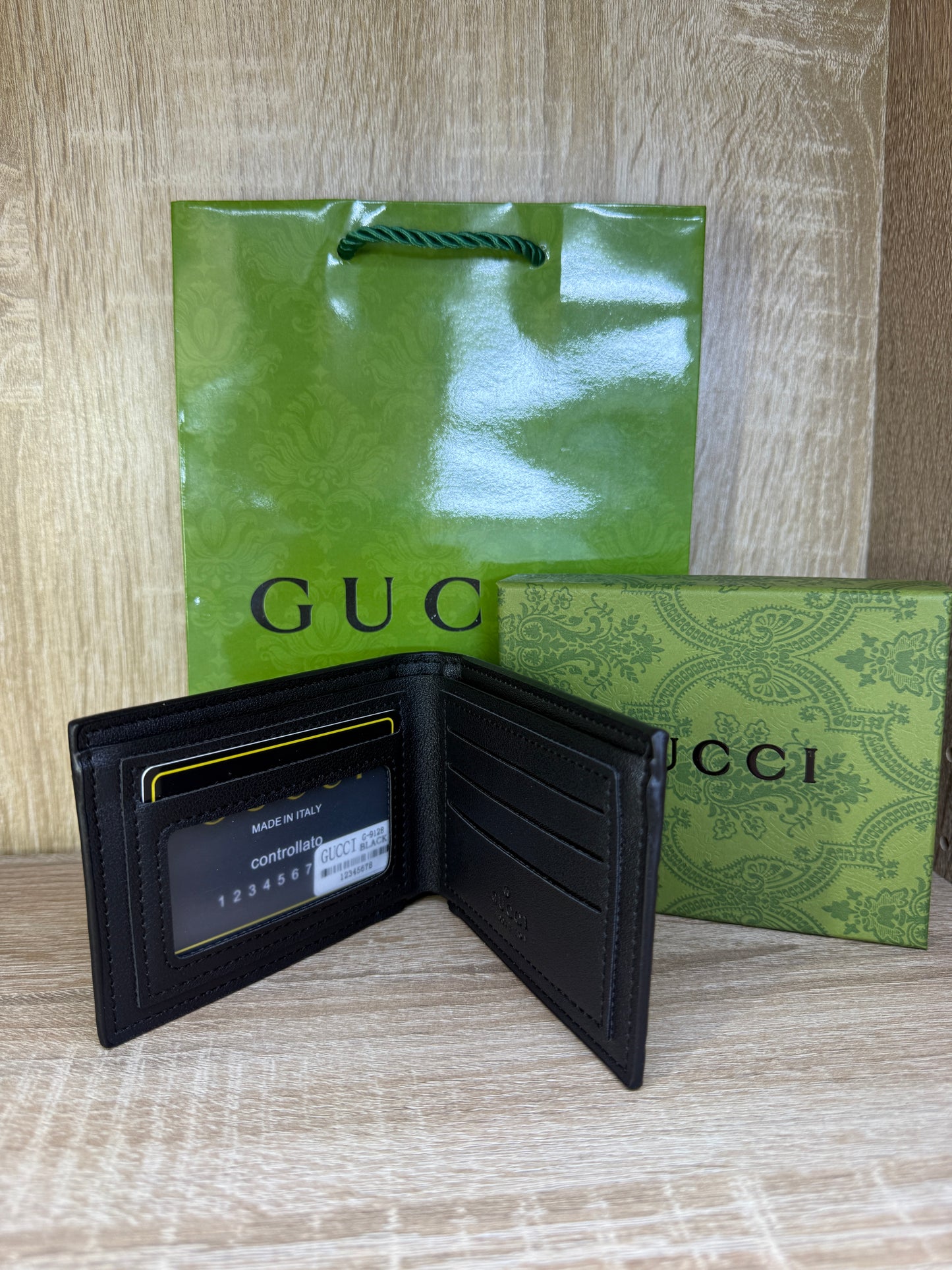 PORTE MONNAIE GUCCI HOMMES 1 AVEC SACHET