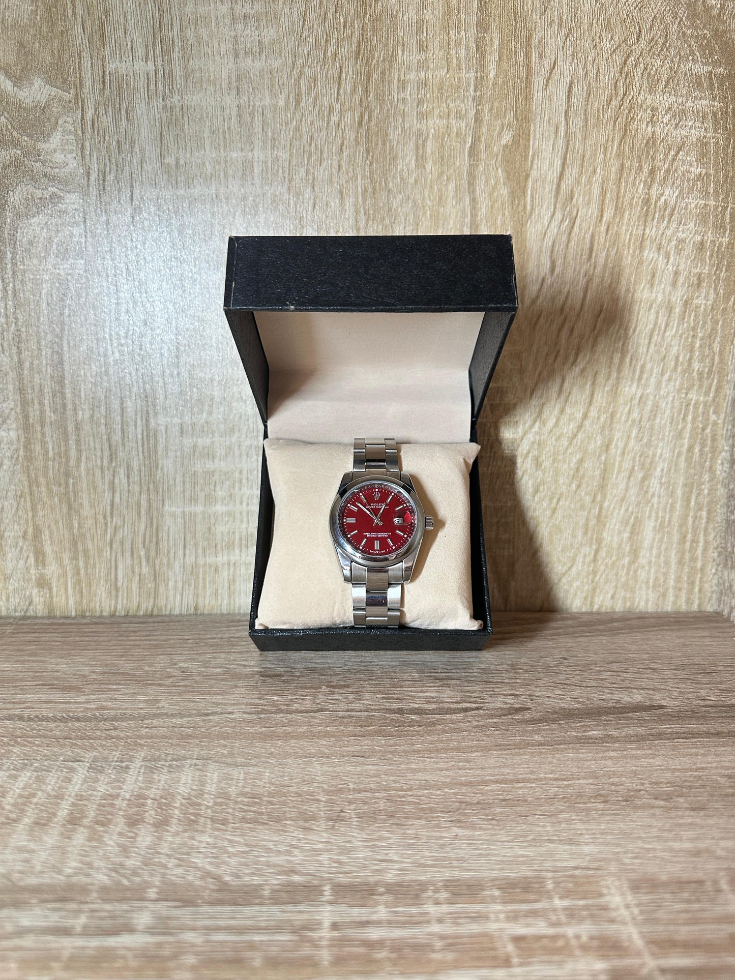 ROLEX 36MM HOMMES BOITE SIMPLE
