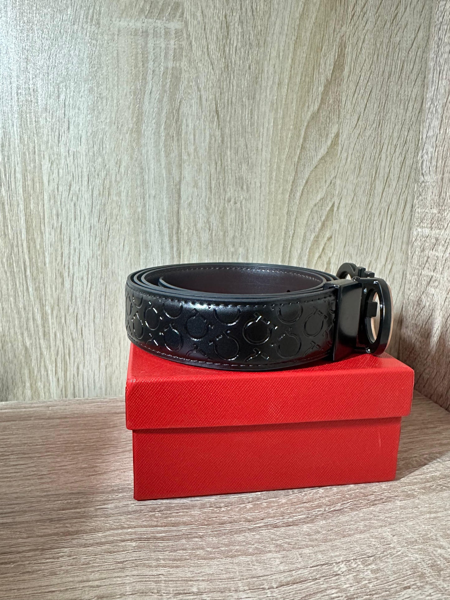 CEINTURE NOIRE FERRAGAMO