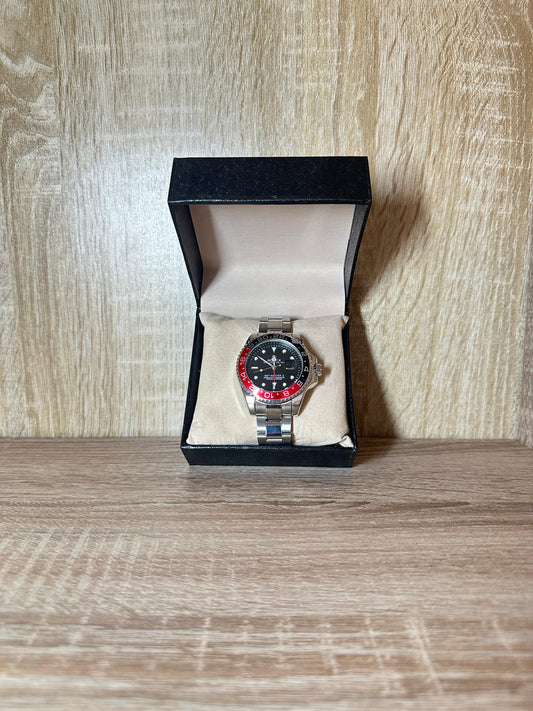 ROLEX SPRITE NOIR/ROUGE BOITE SIMPLE
