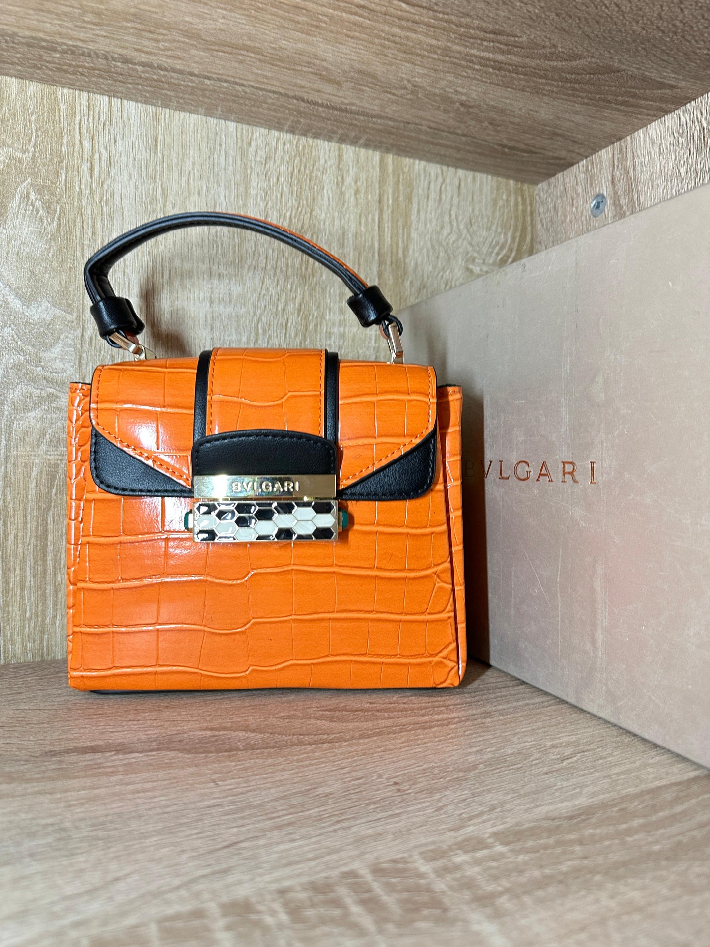 SAC BVLGARI ORANGE
