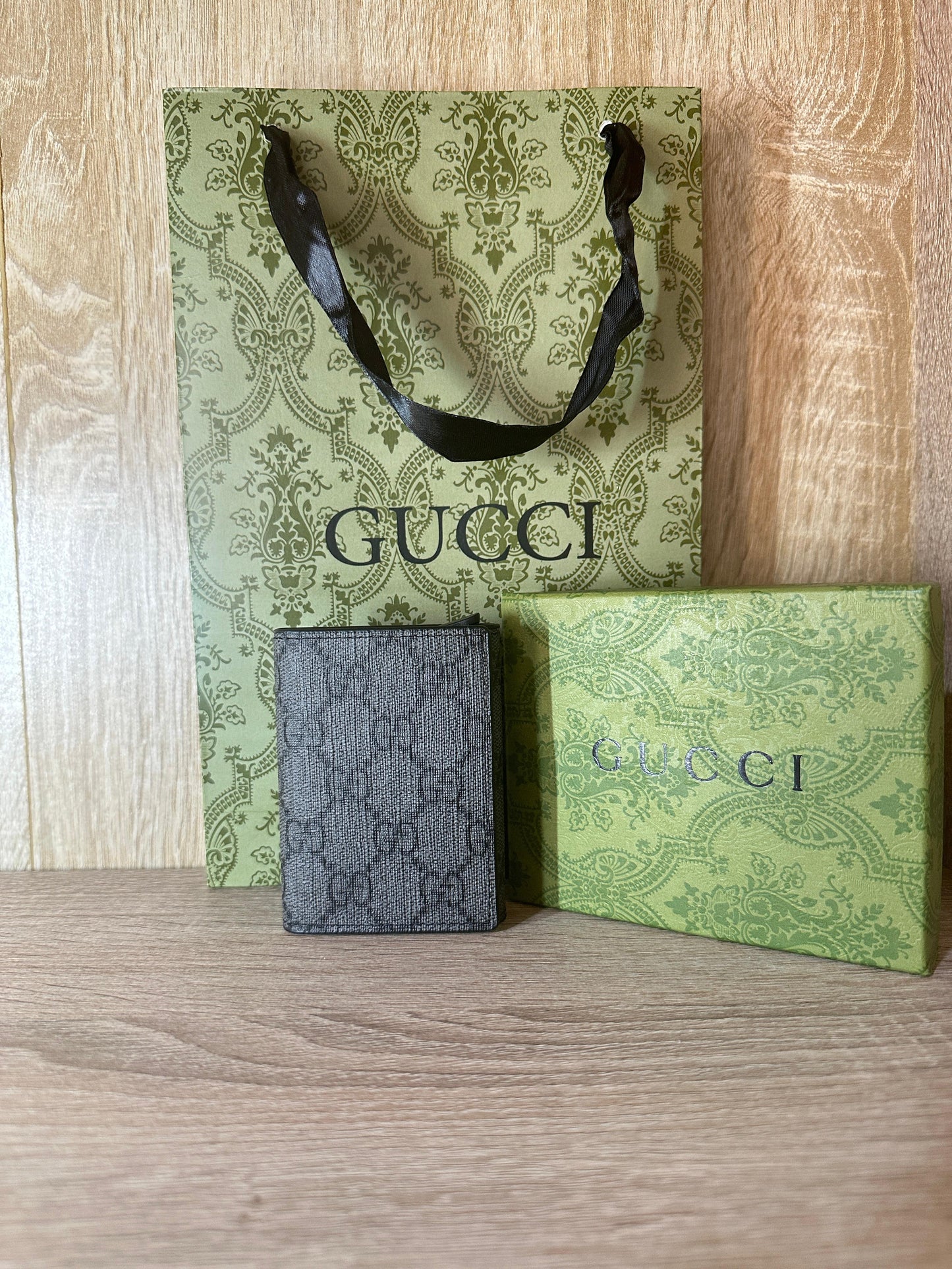 PORTE CARTE GUCCI NOIR FEMMES