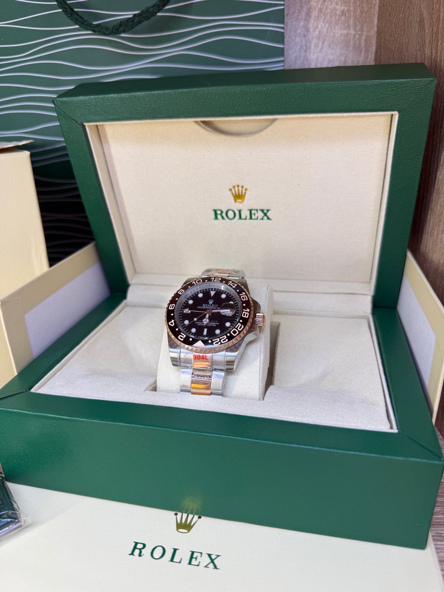 ROLEX MASTER QUALITÉ ROSE GOLD