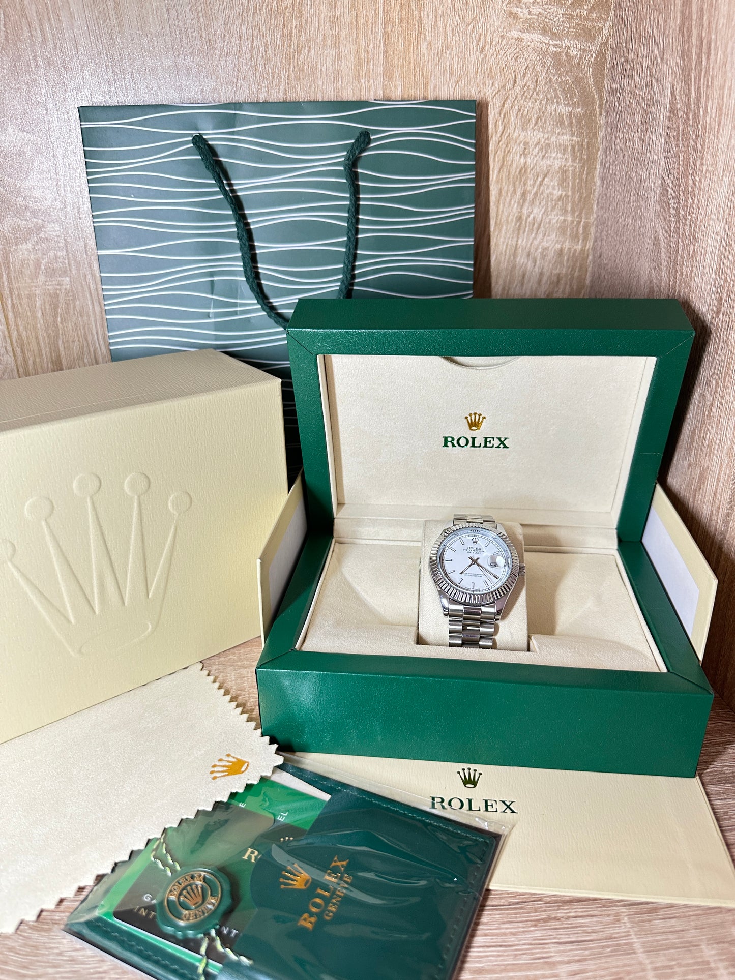 ROLEX DATEJUST COFFRET