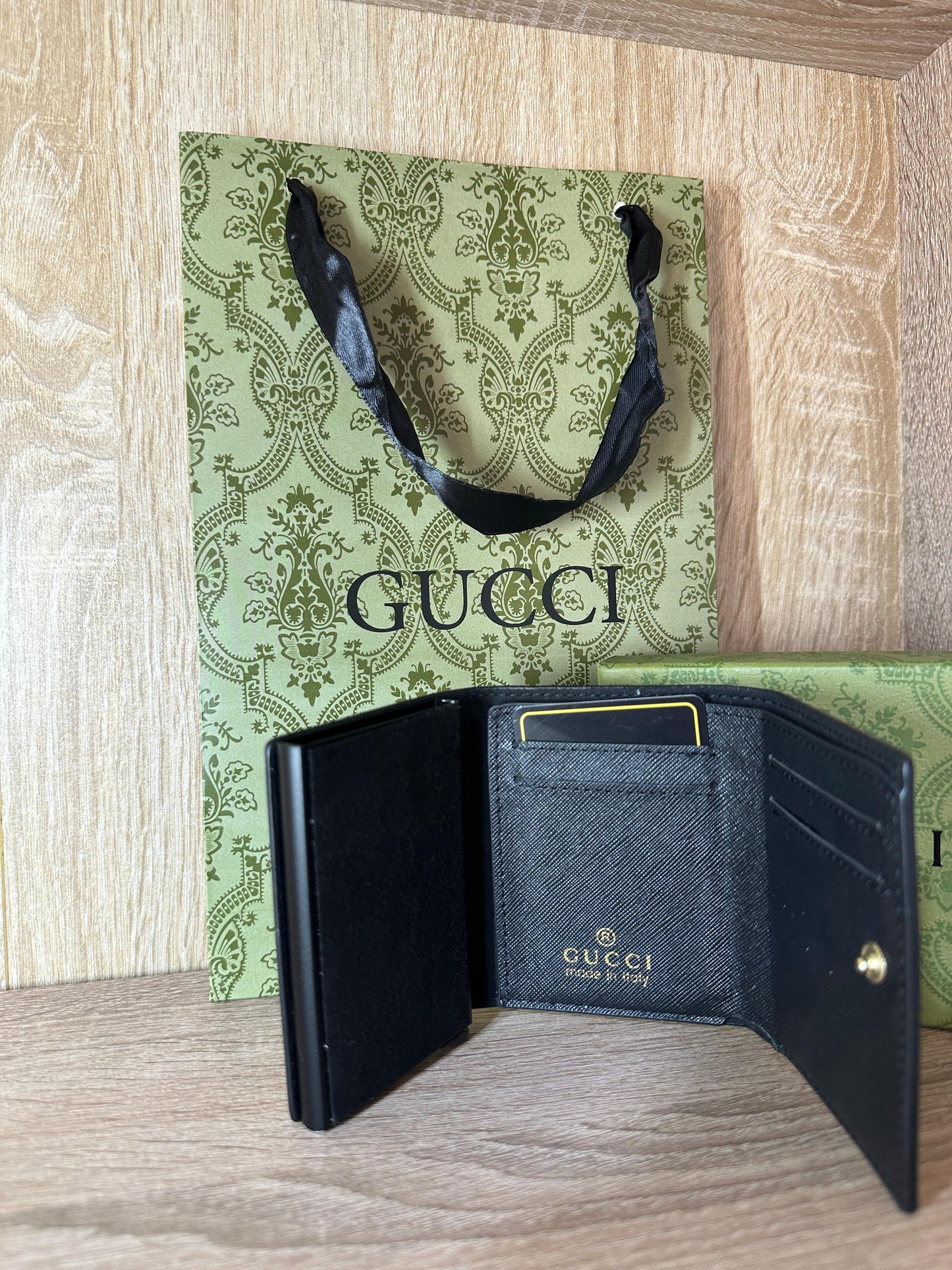 PORTE CARTE GUCCI BLANC FEMMES