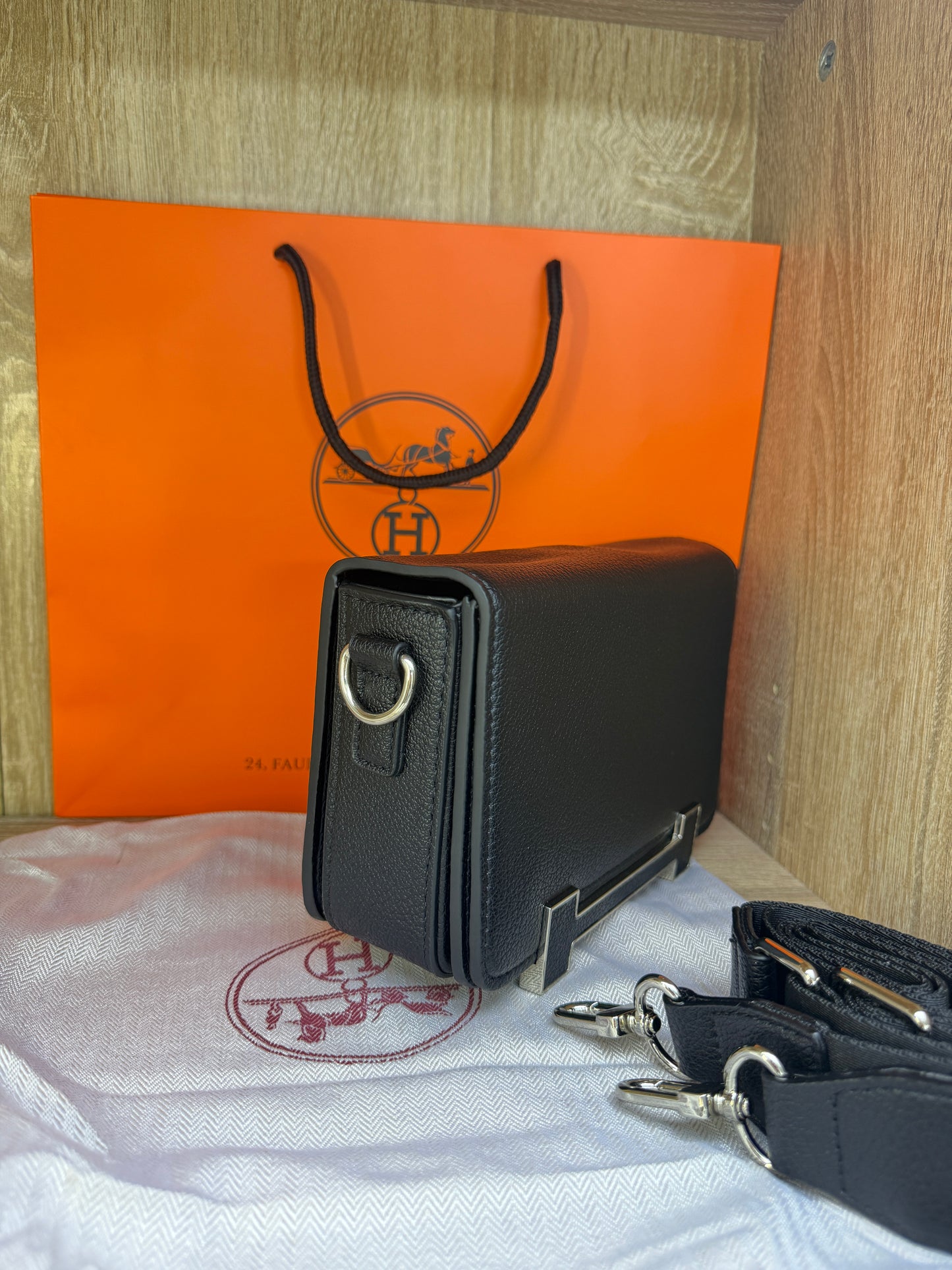 SAC HERMES FEMMES CONSTANCE NOIR