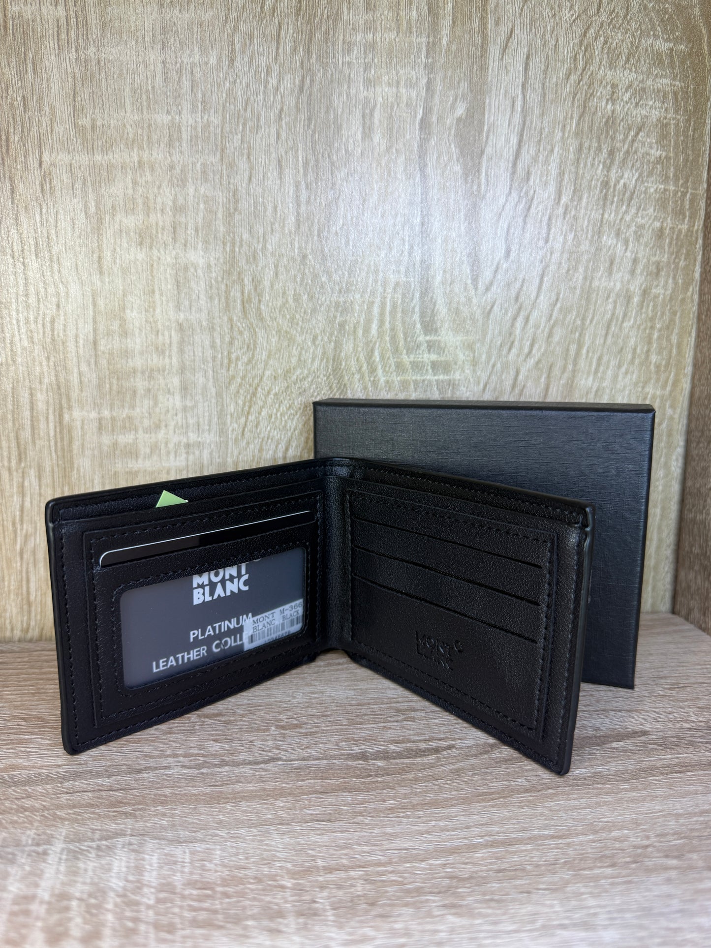 PORTE MONNAIE HOMMES MONTBLANC 2 NOIR