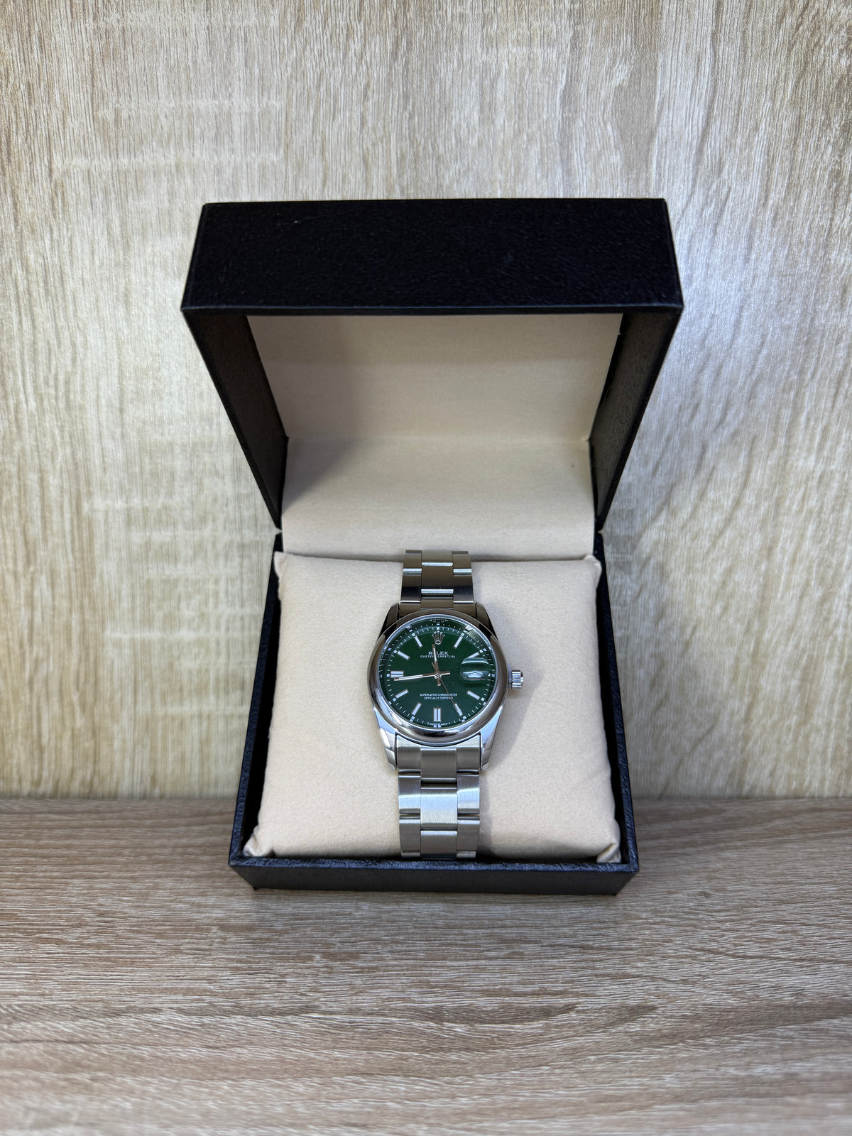 ROLEX 36MM HOMMES BOITE SIMPLE