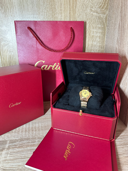 CARTIER SANTOS RONDE FEMMES COFFRET