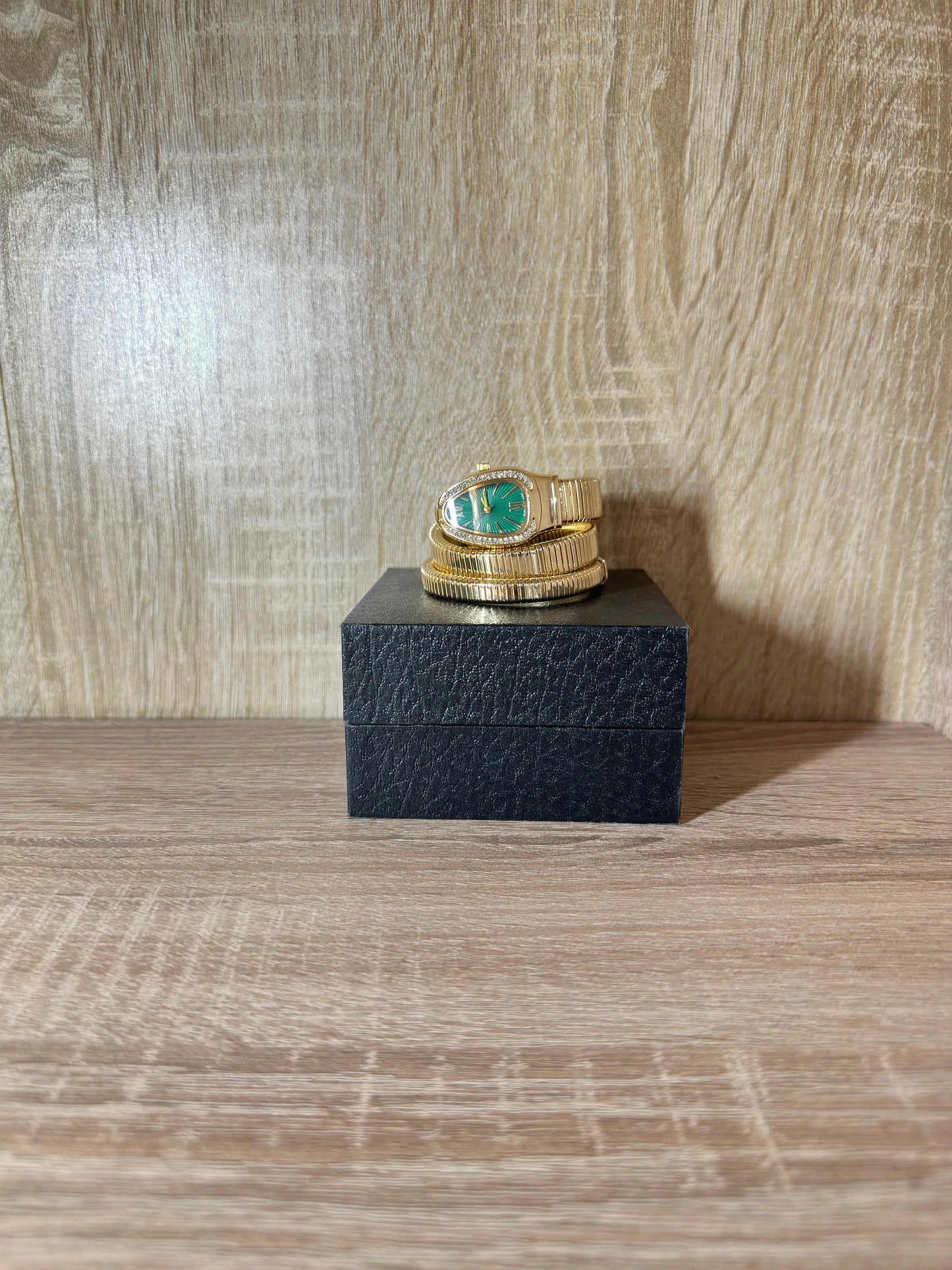 BVLGARI SERPENTI DOUBLE BRACELET DIAMONDS BOITE SIMPLE