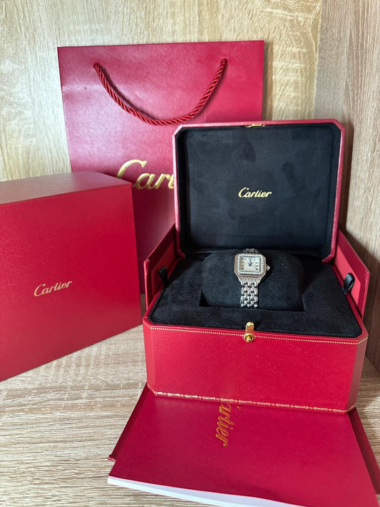 CARTIER PANTHER SILVER COFFRET
