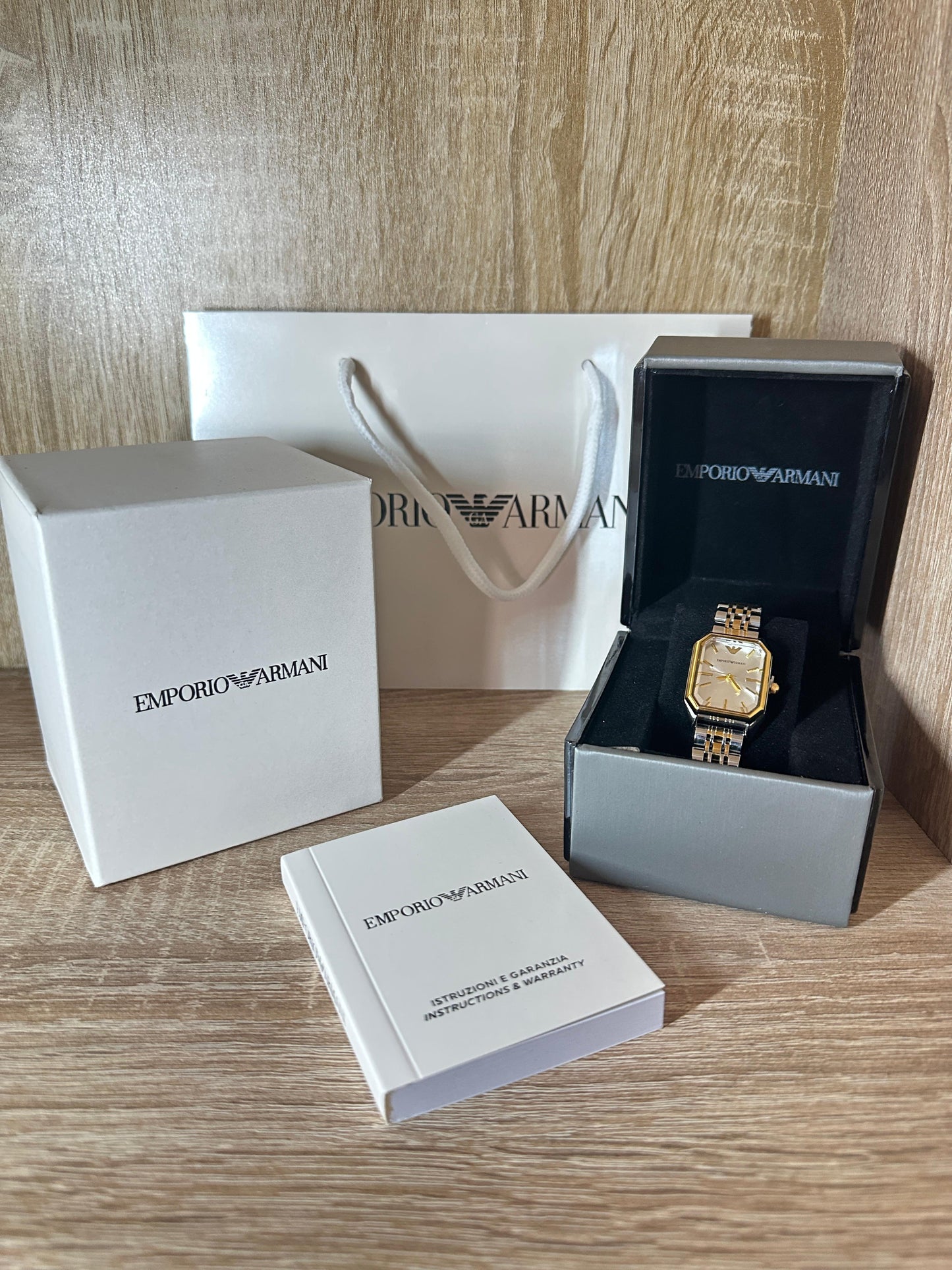 EMPORIO ARMANI FEMMES RECTANGULAIRE FULL PACK