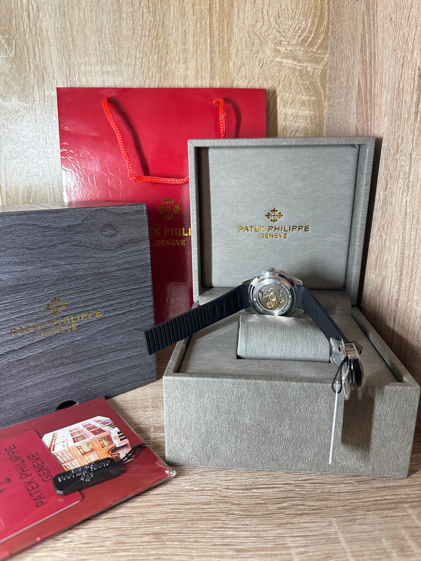 PATEK SILICONE MASTER QUALITÉ NOIR