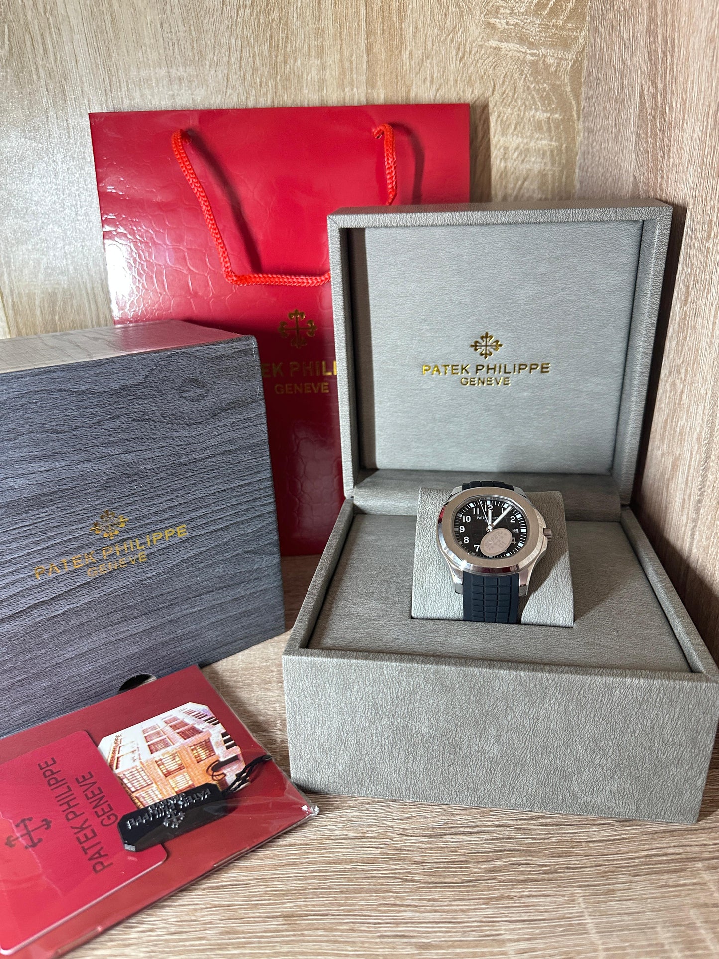 PATEK SILICONE MASTER QUALITÉ NOIR