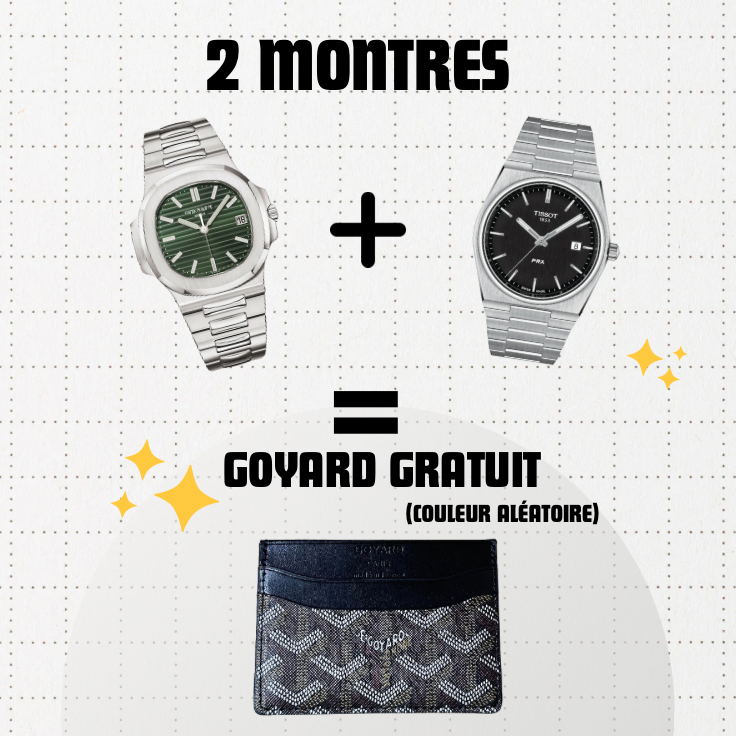 2 MONTRES GOYARD GRATUIT