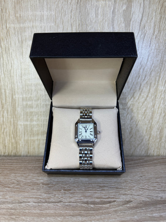 CARTIER SANTOS FEMMES CARRE ACIER BOITE SIMPLE