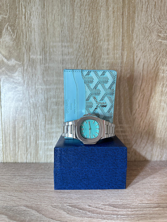 PACK PATEK GOYARD BLEU CIEL
