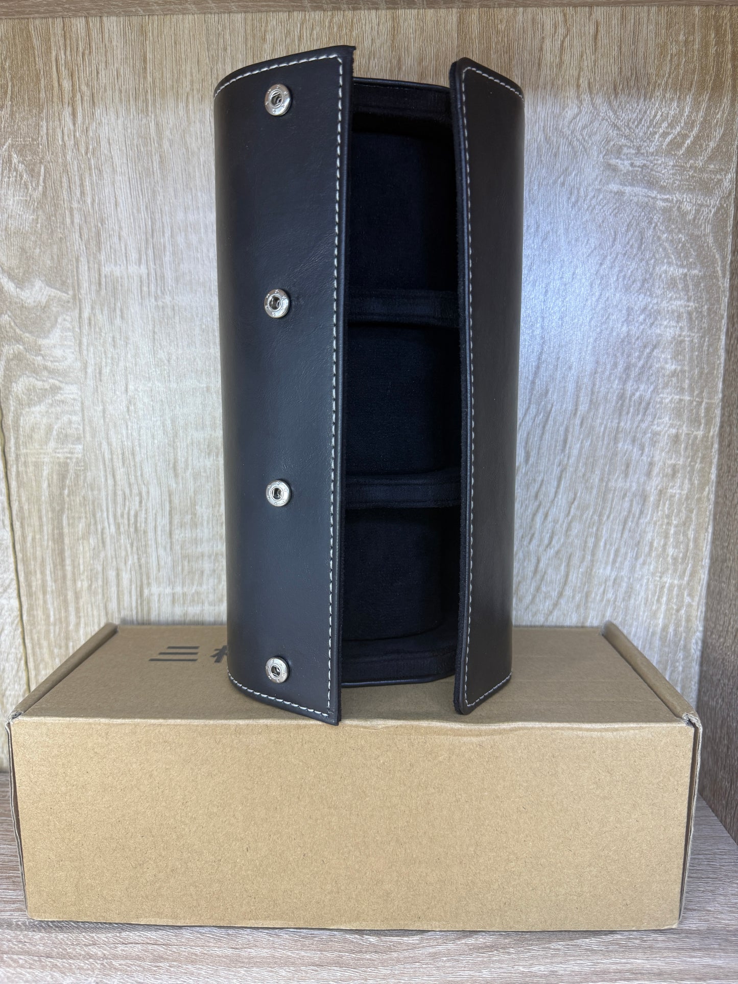 POCHETTE CUIR 3 MONTRES