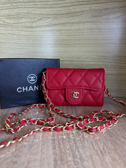 POCHETTE CHANEL SEMI PETITE TAILLE AVEC BANDOULIÈRE