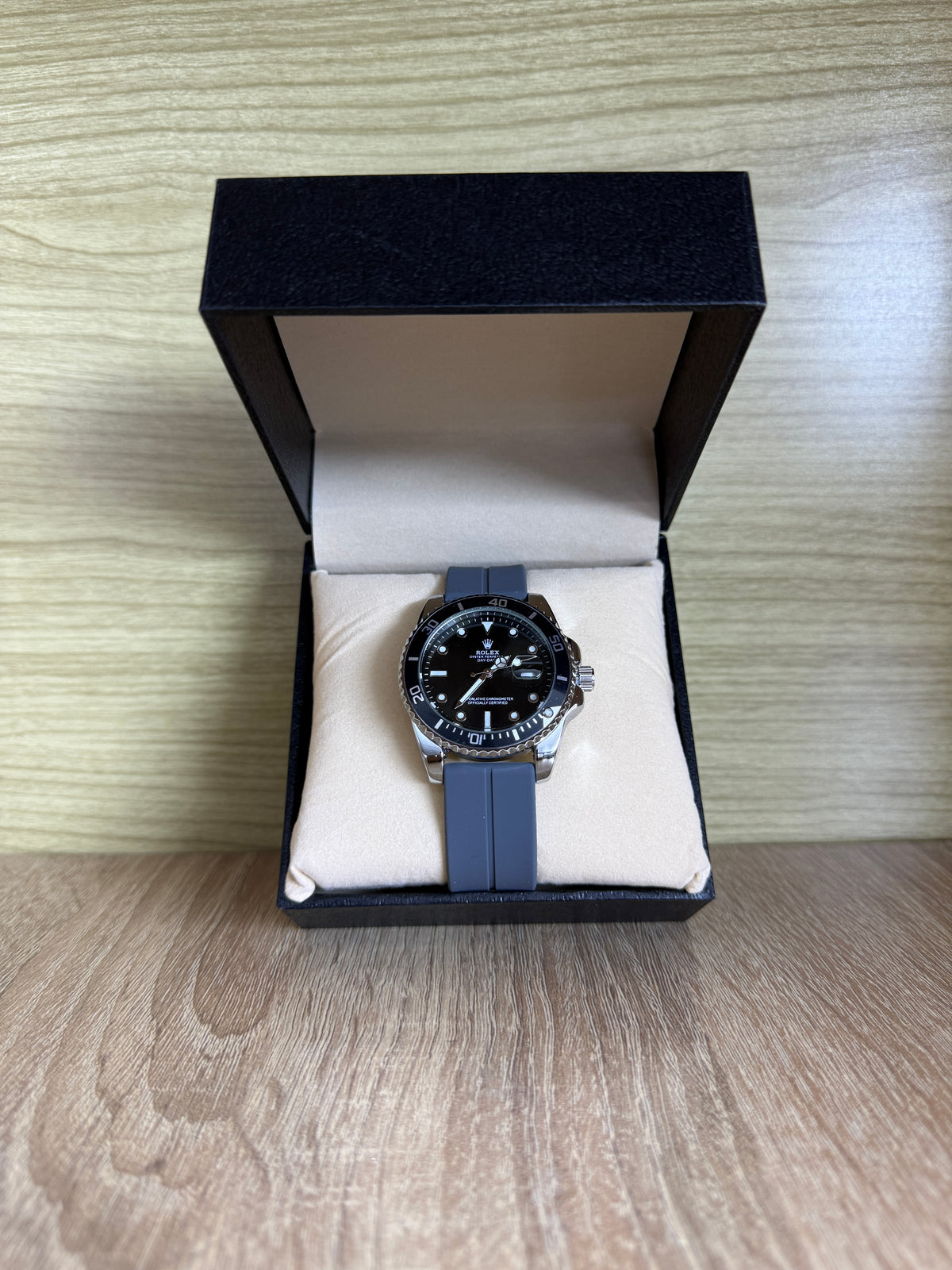 ROLEX HOMMES SUBMARINE SILICONE BOITE SIMPLE