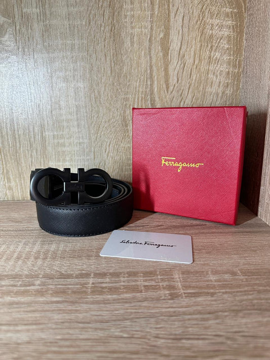 CEINTURE FERRAGAMO HOMMES FULL BLACK