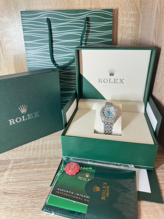 ROLEX FEMMES FULL DIAMONDS COFFRET