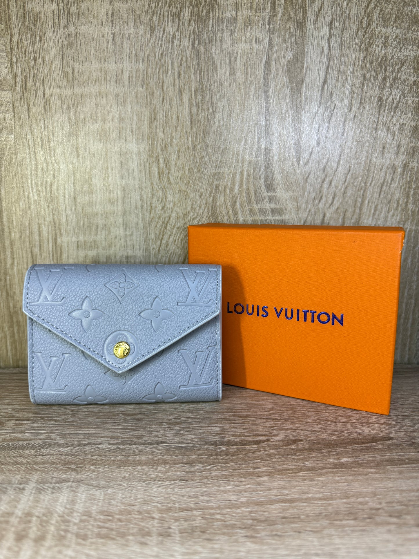 PORTE MONNAIE FEMMES LV V BLEU CIEL