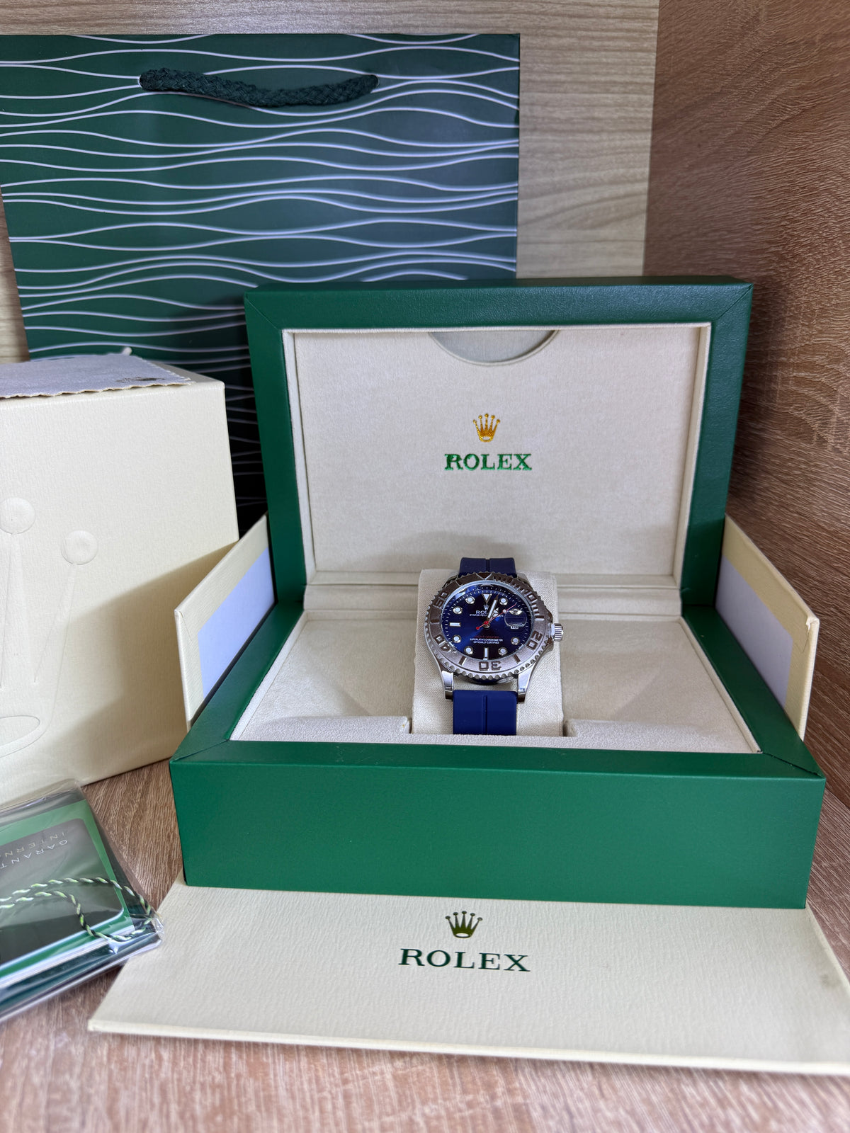 ROLEX HOMMES PHANTHOM SILICONE AVEC COFFRET