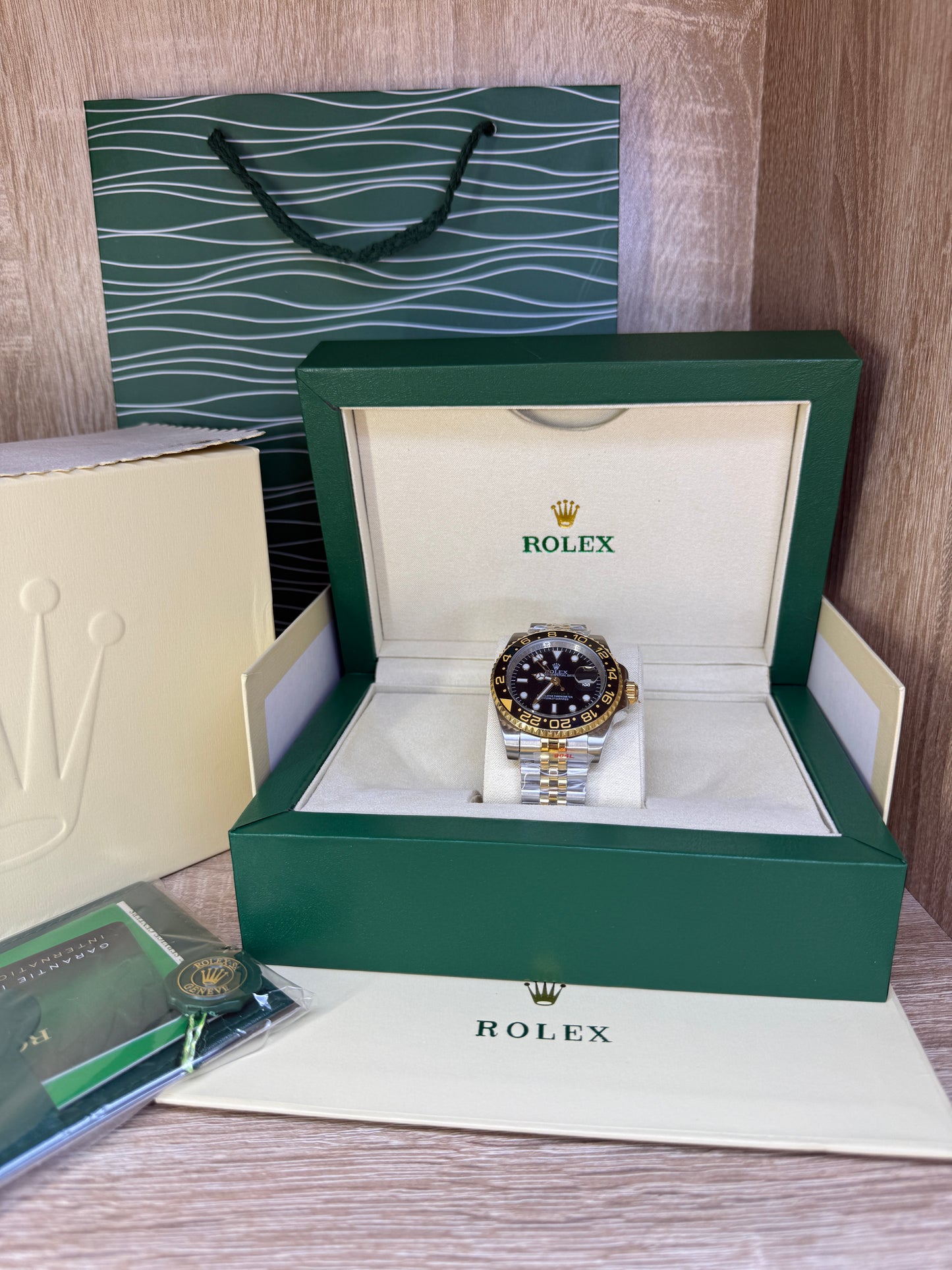 ROLEX MASTER QUALITÉ JAUNE