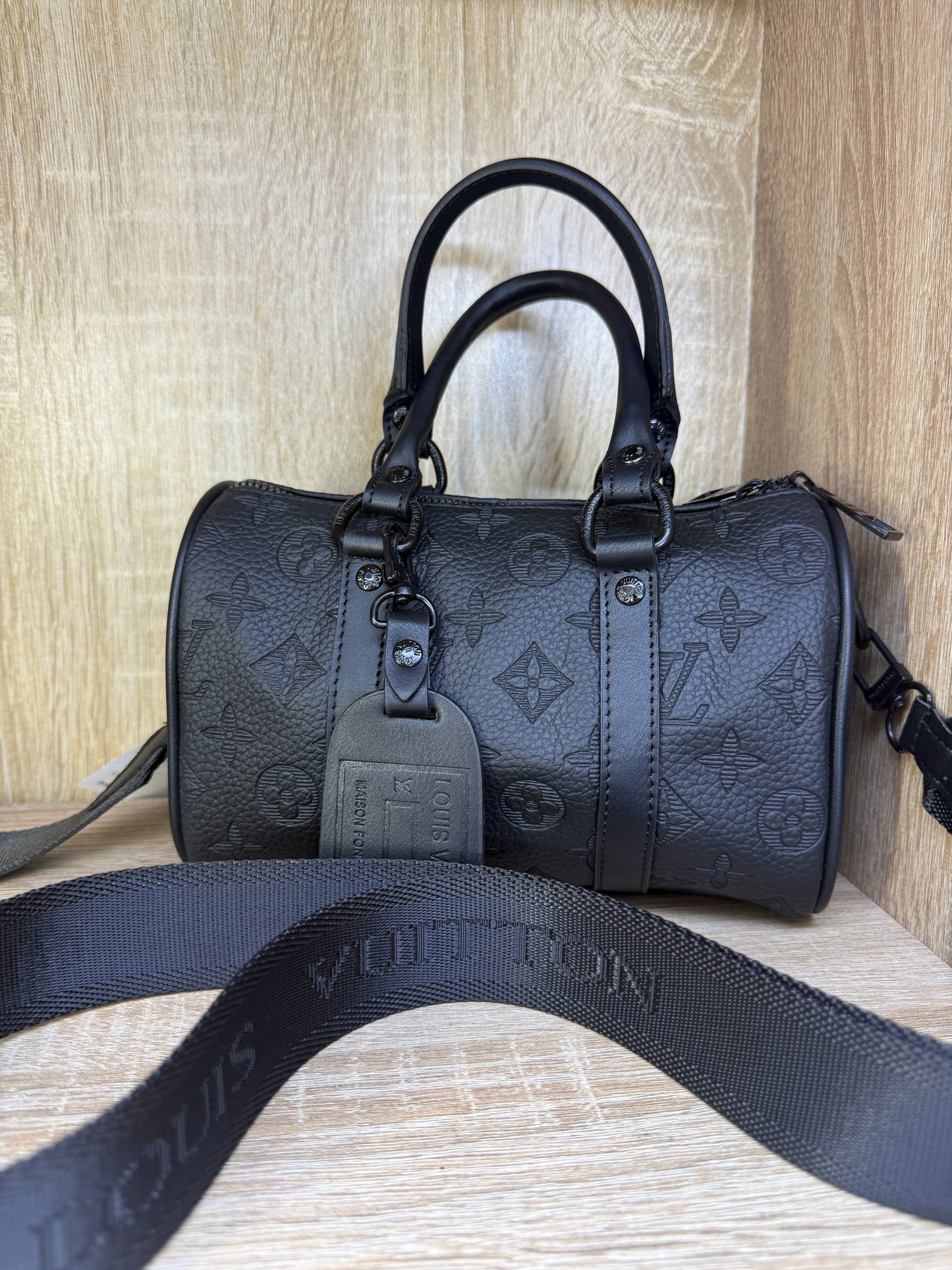 SAC LV HOMMES KEEPALL NOIR