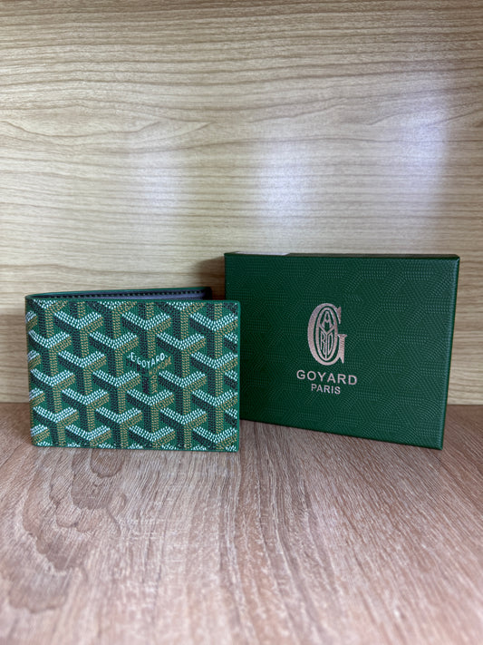 PORTE MONNAIE HOMMES GOYARD VERT