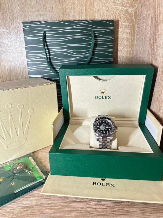 ROLEX MASTER QUALITÉ GRIS/NOIR