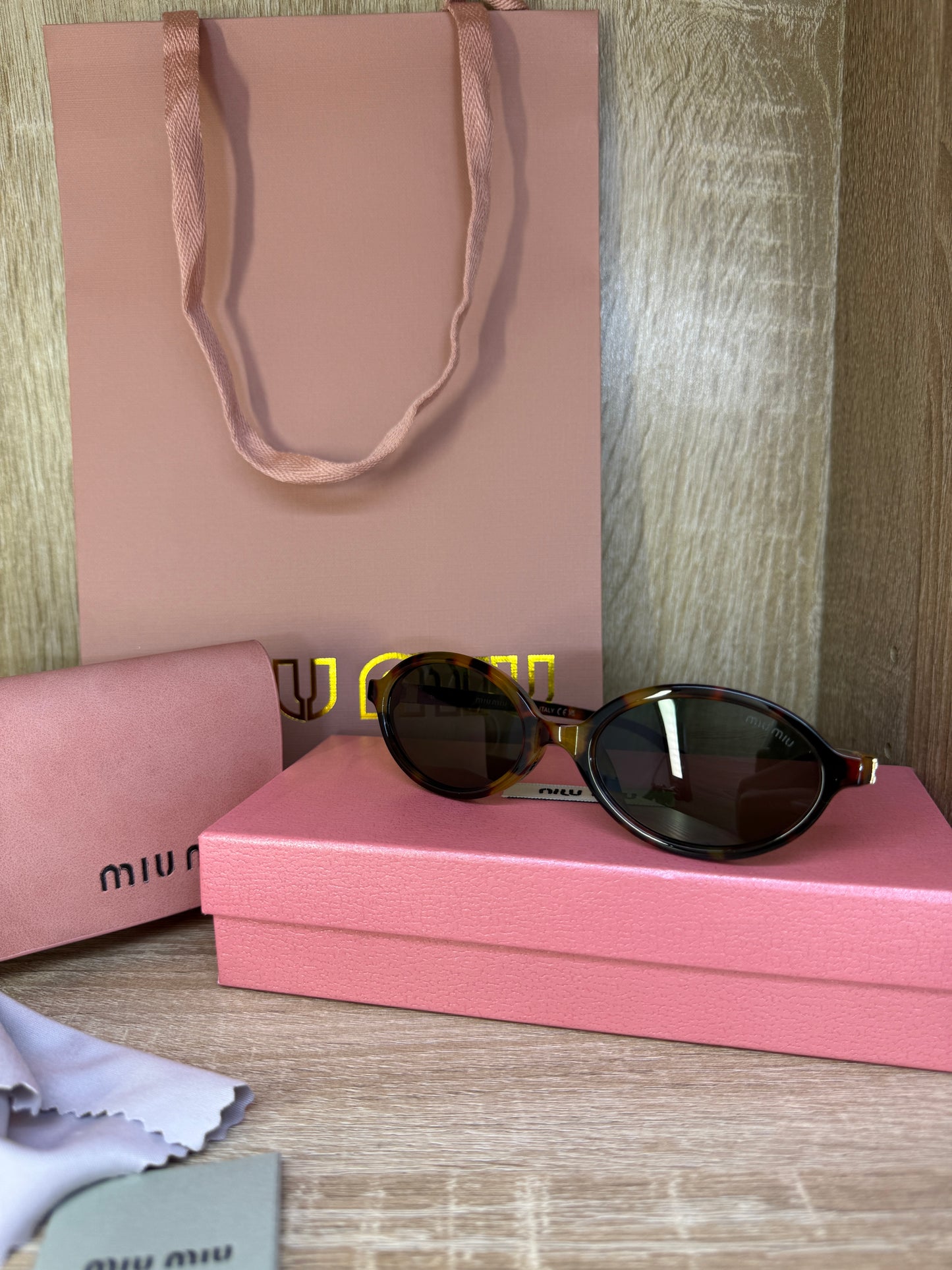 LUNETTES MIUMIU FEMMES 3 AVEC PACKAGING