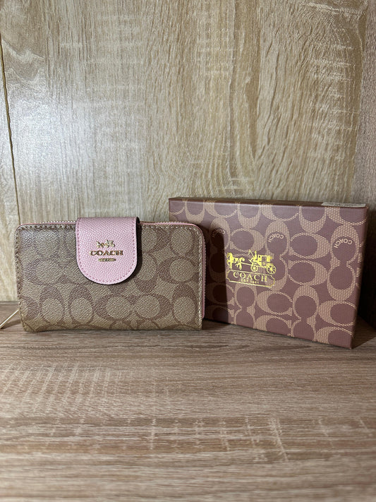 PORTE MONNAIE COACH FEMMES TAILLE MOYENNE
