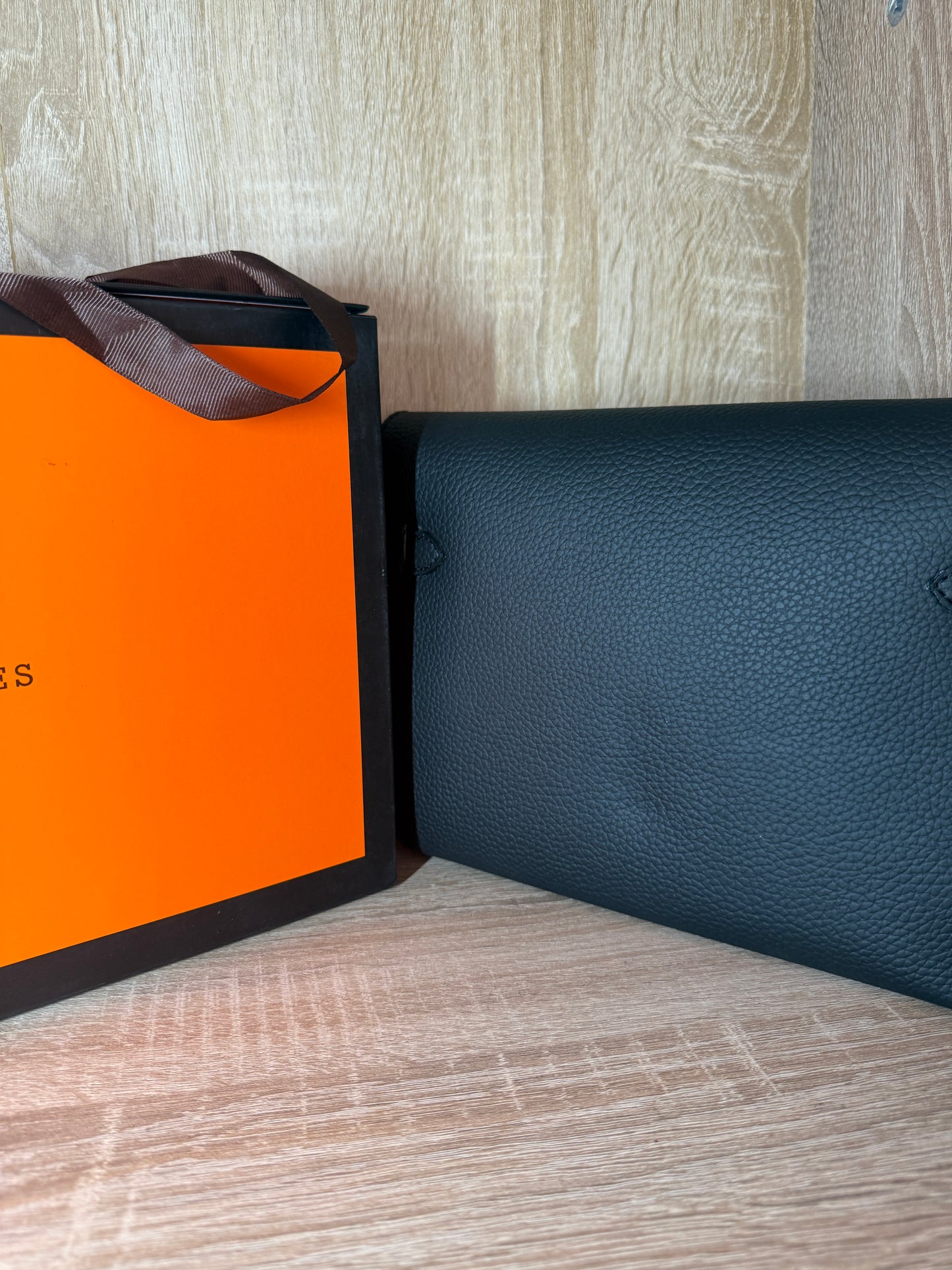 SAC HERMES HOMMES NOIR AVEC PACKAGING