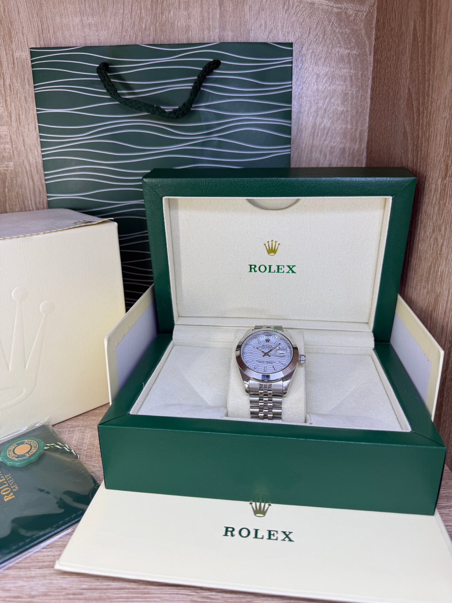 ROLEX HOMMES JUBILE OFFRE  AVEC COFFRET