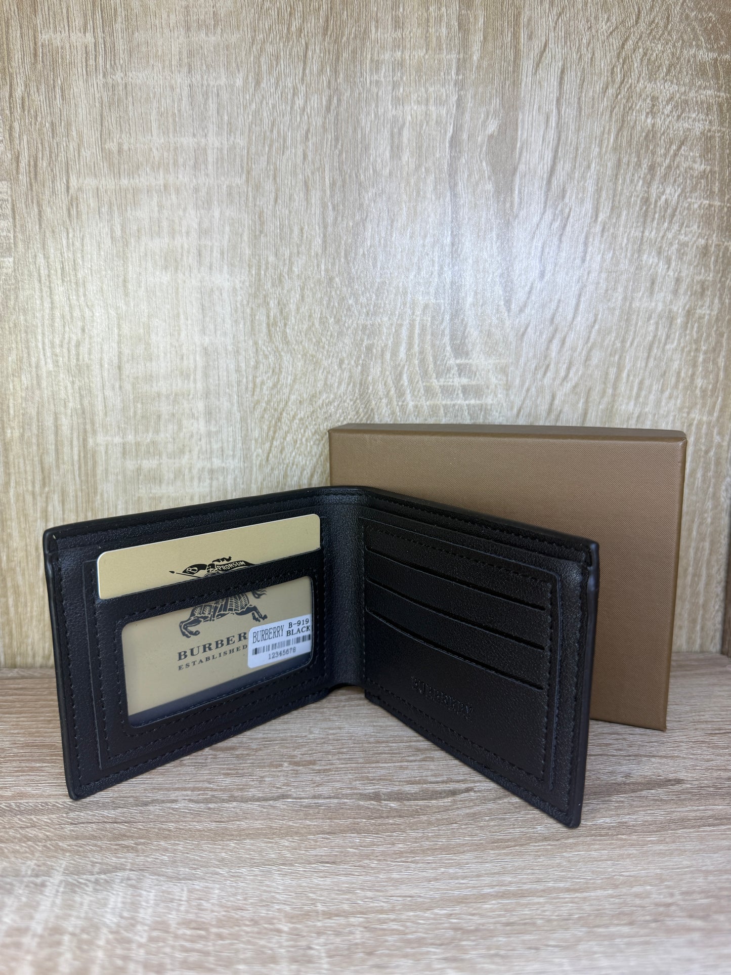 PORTE MONNAIE BURBERRY HOMMES B GOLD