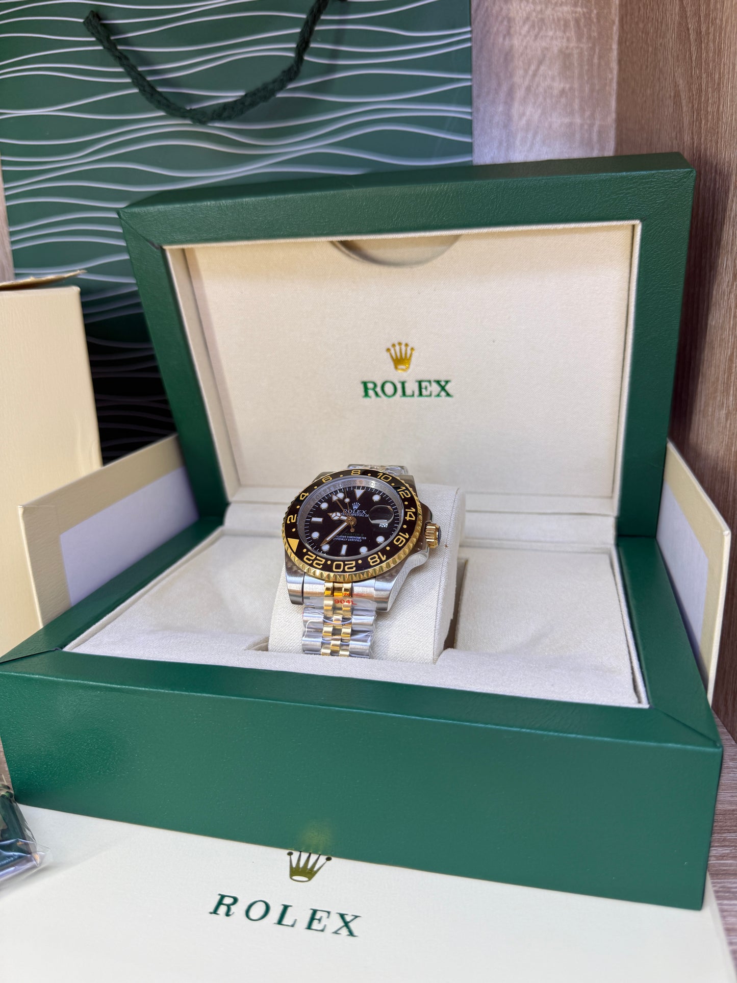 ROLEX MASTER QUALITÉ JAUNE
