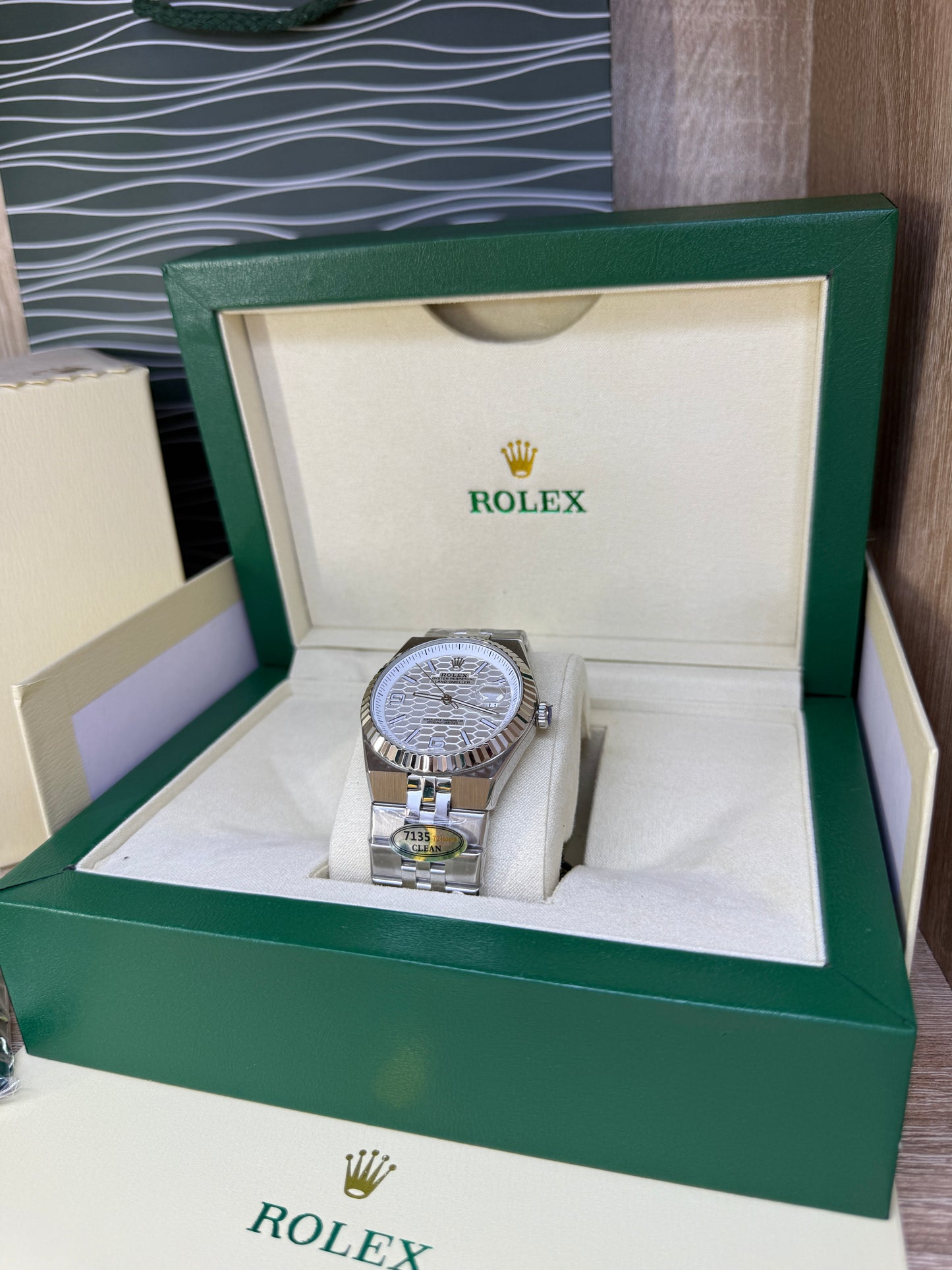 ROLEX MASTER QUALITÉ HOMMES 30 MOUVEMENT AUTOMATIQUE SUISS