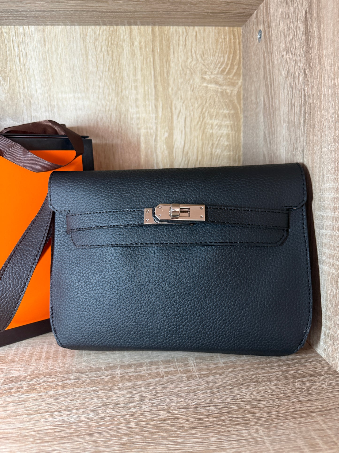 SAC HERMES HOMMES NOIR AVEC PACKAGING