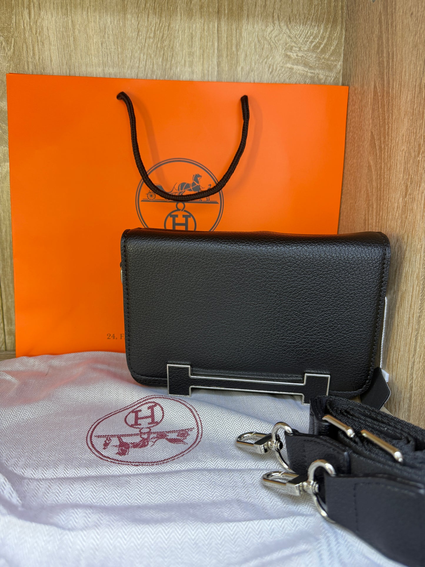 SAC HERMES FEMMES CONSTANCE NOIR