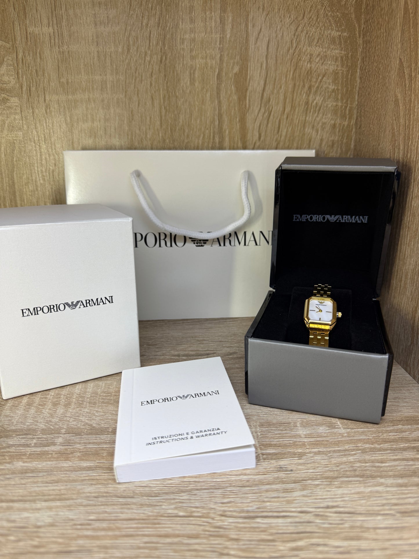 EMPORIO ARMANI FEMMES RECTANGULAIRE FULL PACK