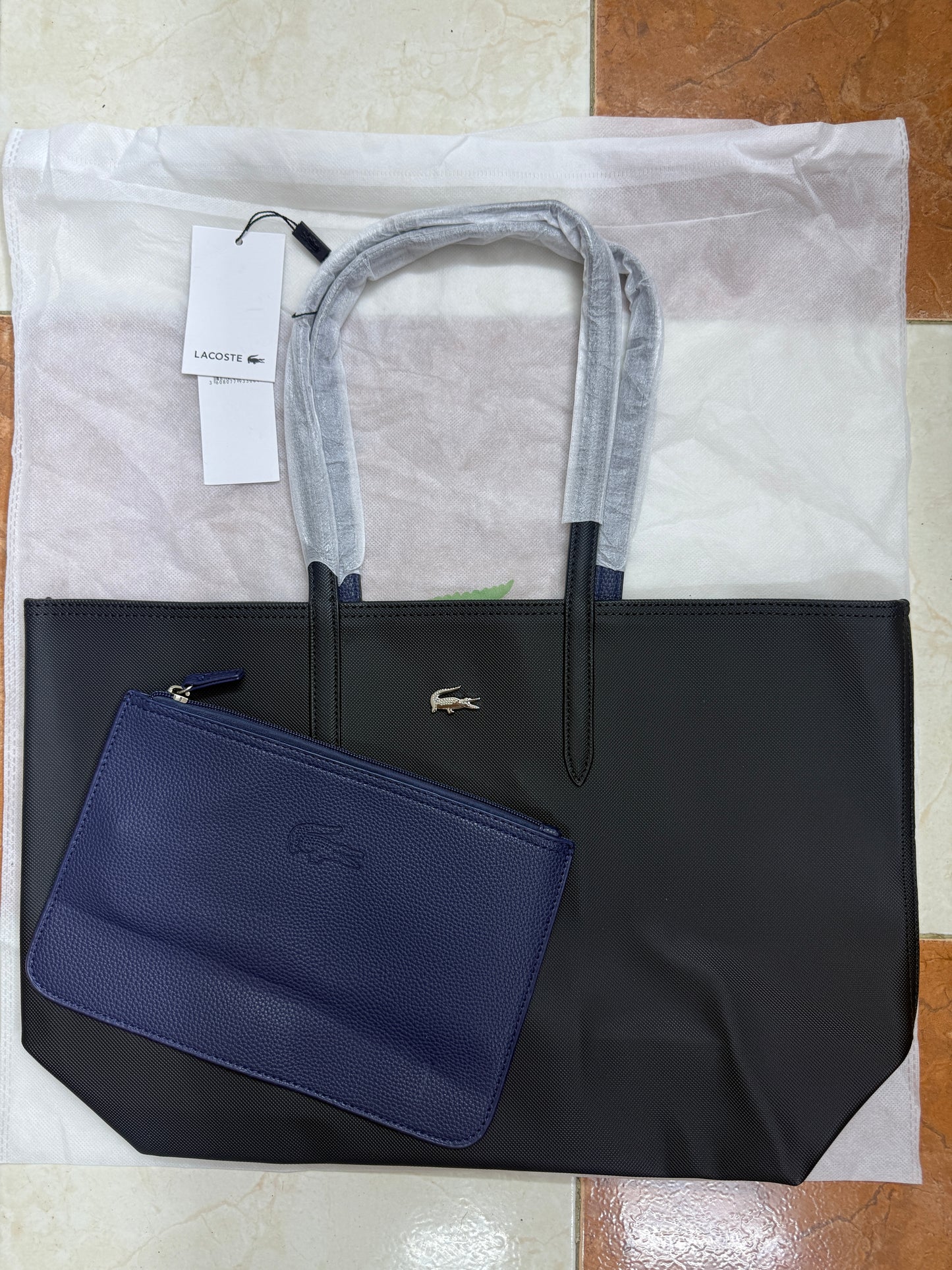 SAC LACOSTE DOUBLE FACE