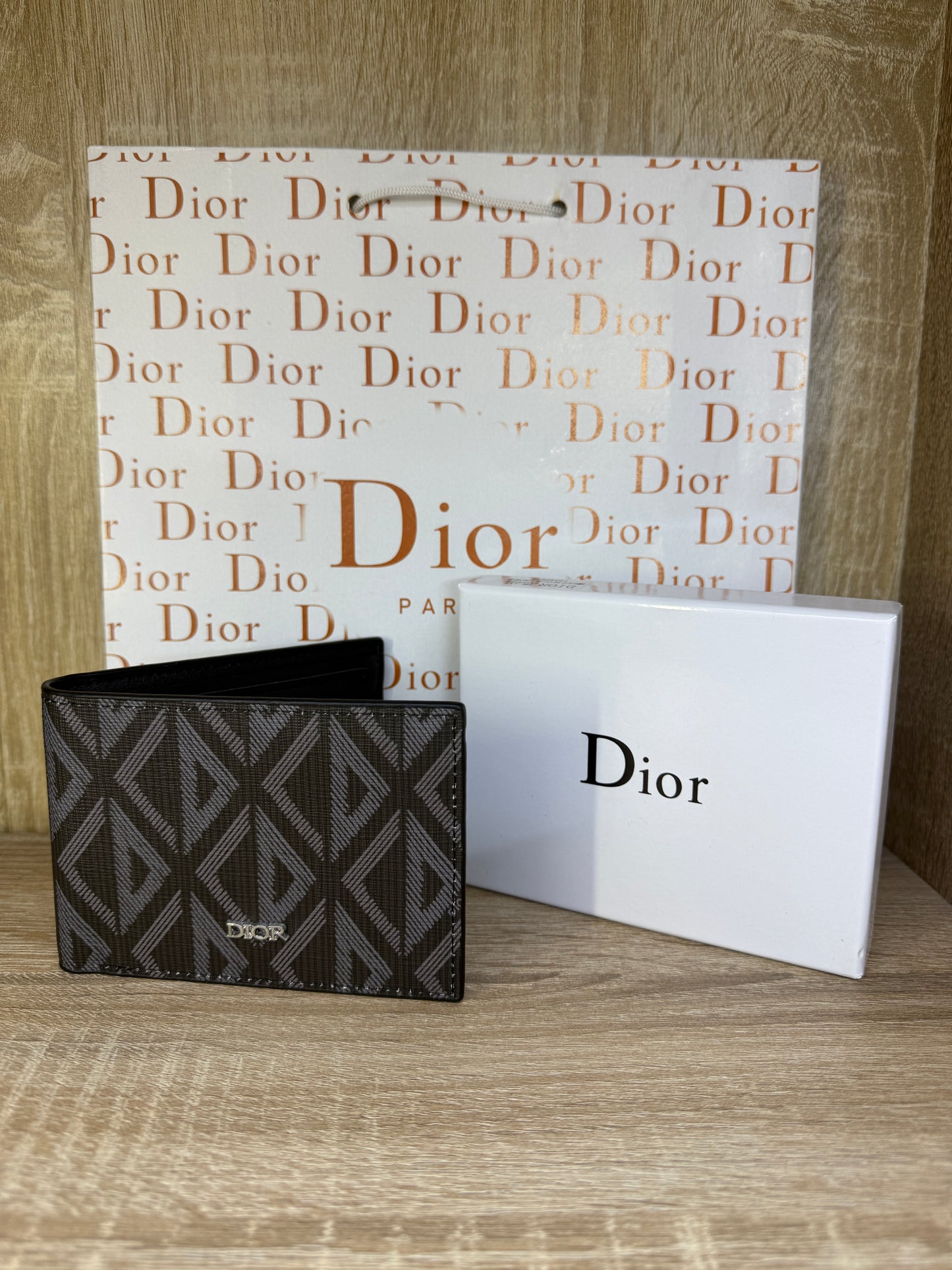 PORTE MONNAIE DIOR HOMMES 6 AVEC SACHET