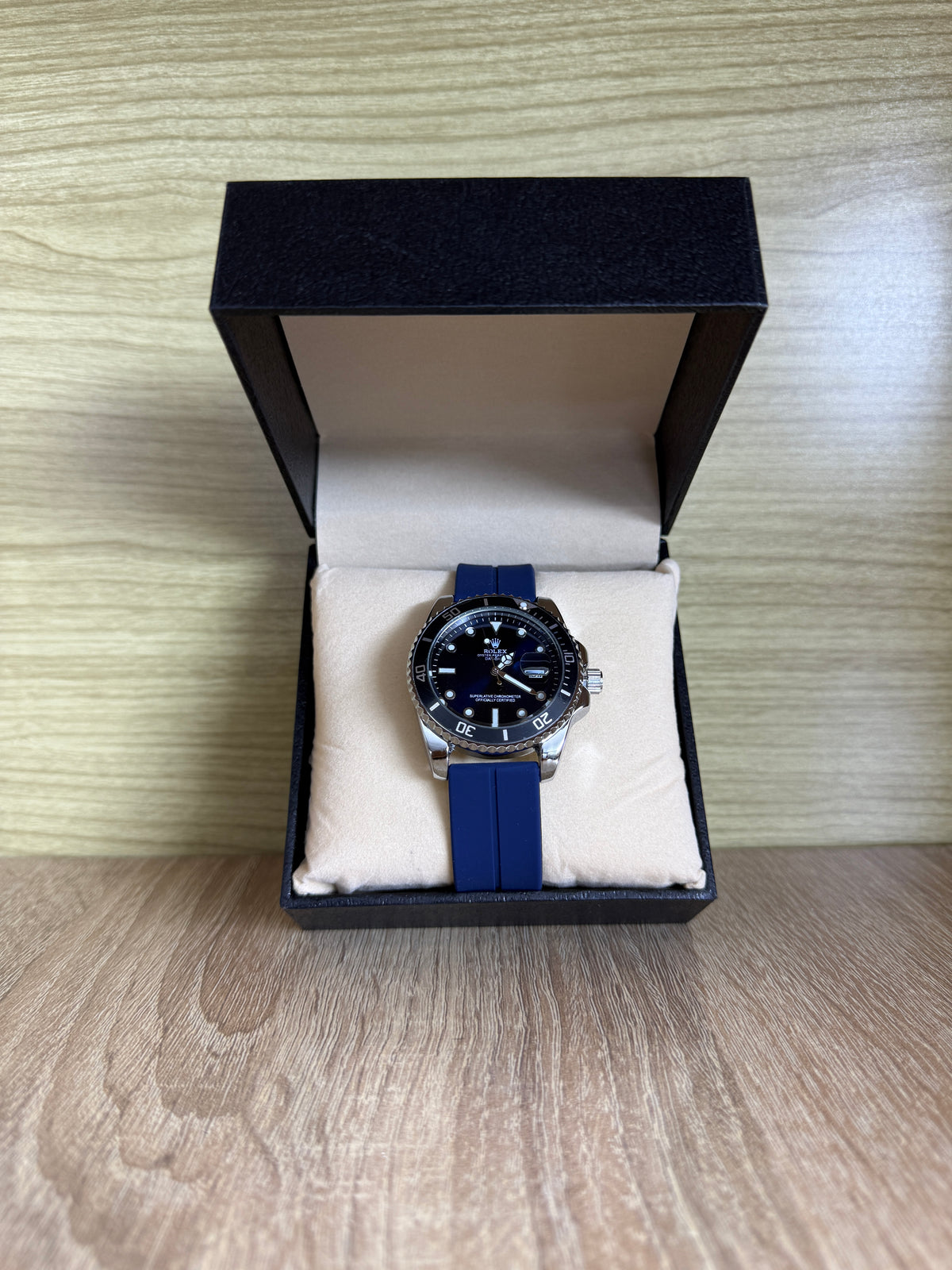 ROLEX HOMMES SUBMARINE SILICONE BOITE SIMPLE