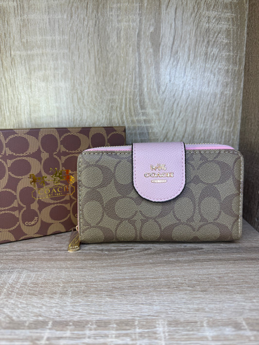 PORTE MONNAIE COACH FEMMES TAILLE MOYENNE