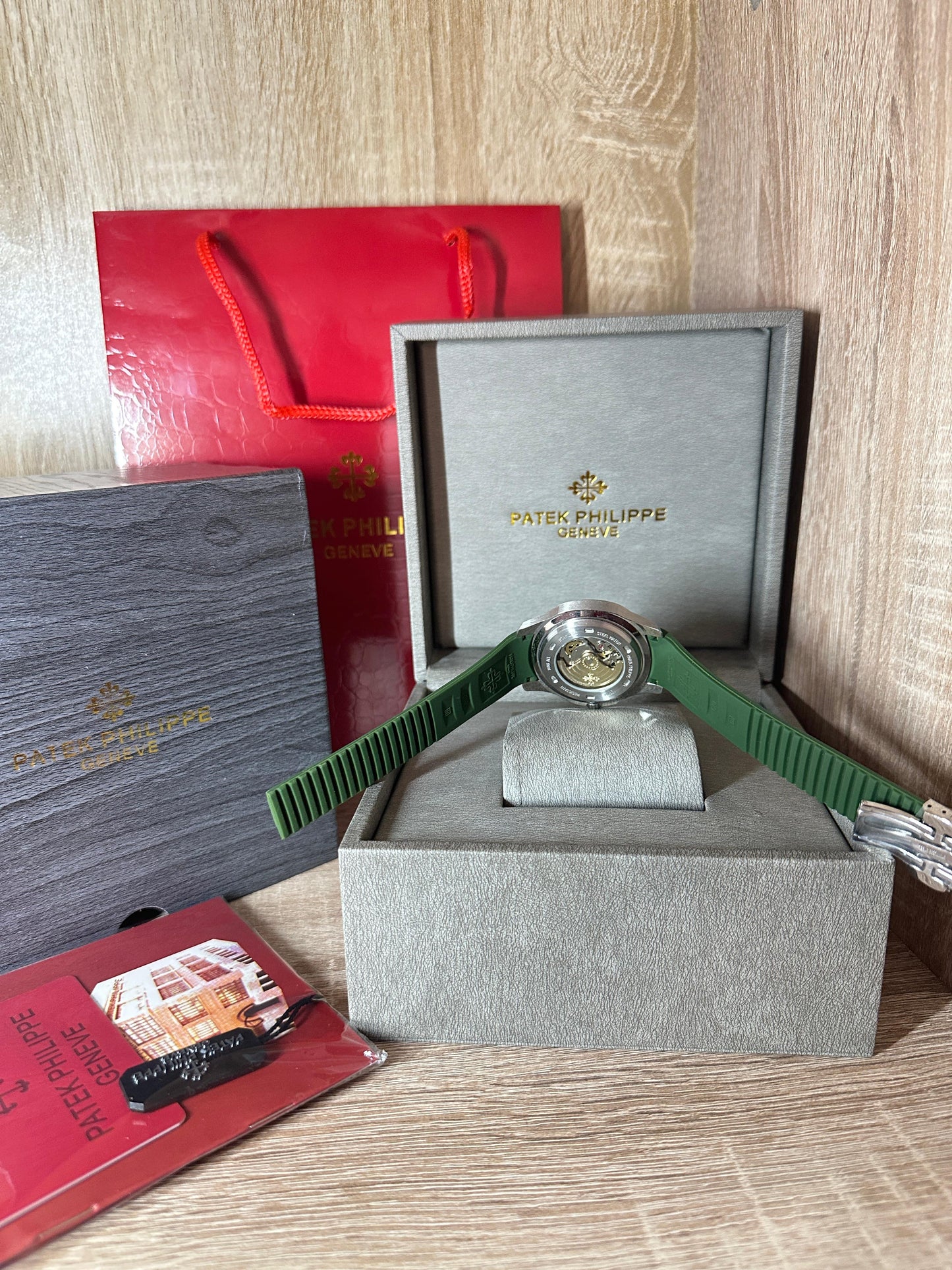 PATEK SILICONE MASTER QUALITÉ VERT